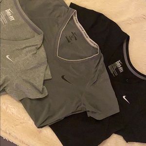 Women’s Nike Dri Fit V-Neck Tee